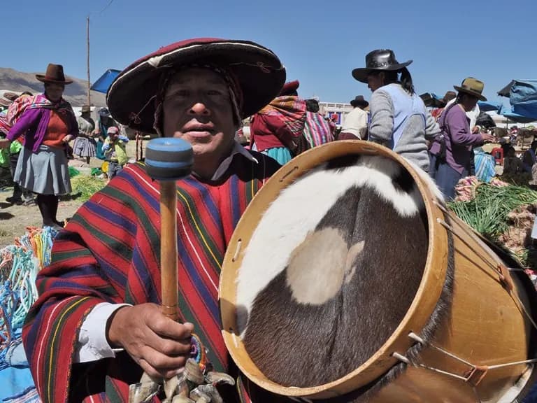 Chinchero village Expo festival